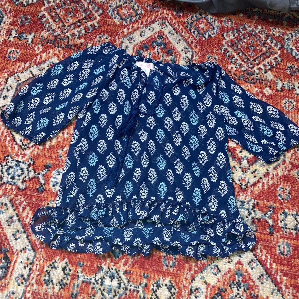 cute blue shirt